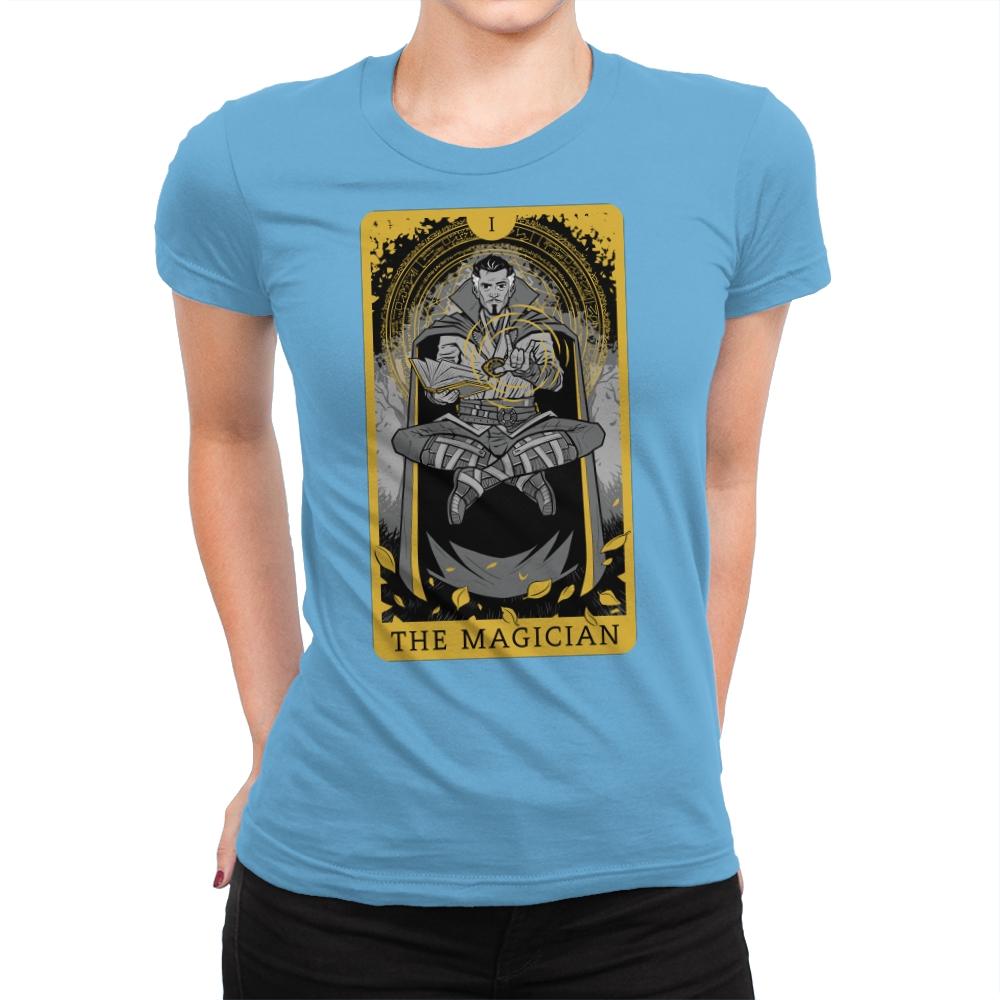 The Magician - Womens Premium T-Shirts RIPT Apparel Small / Turquoise