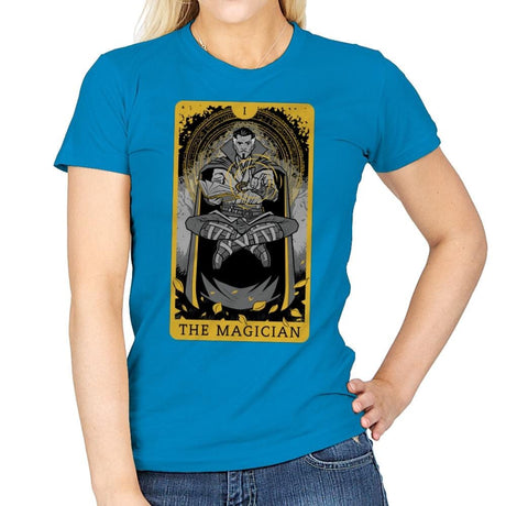 The Magician - Womens T-Shirts RIPT Apparel Small / Sapphire