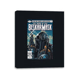 The Man in the Beskar Mask - Canvas Wraps Canvas Wraps RIPT Apparel 11x14 / Black