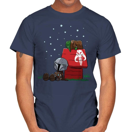 The Mandalorianuts - Mens T-Shirts RIPT Apparel Small / Navy