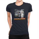 The ManDELORIAN - Womens Premium T-Shirts RIPT Apparel Small / Midnight Navy