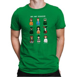 The Many Disguises of a Morgandorfer Exclusive - Mens Premium T-Shirts RIPT Apparel Small / Kelly Green