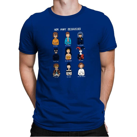 The Many Disguises of a Morgandorfer Exclusive - Mens Premium T-Shirts RIPT Apparel Small / Royal