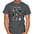The Many Disguises of a Morgandorfer Exclusive - Mens T-Shirts RIPT Apparel Small / Charcoal
