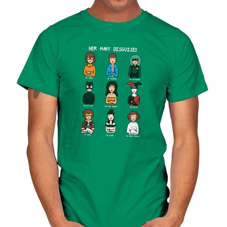 The Many Disguises of a Morgandorfer Exclusive - Mens T-Shirts RIPT Apparel Small / Kelly Green