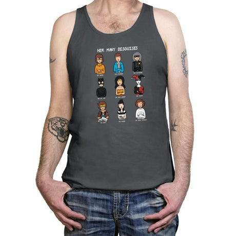 The Many Disguises of a Morgandorfer Exclusive - Tanktop Tanktop RIPT Apparel X-Small / Asphalt