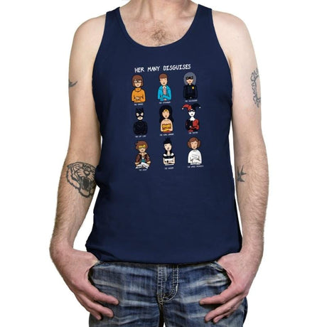 The Many Disguises of a Morgandorfer Exclusive - Tanktop Tanktop RIPT Apparel X-Small / Navy