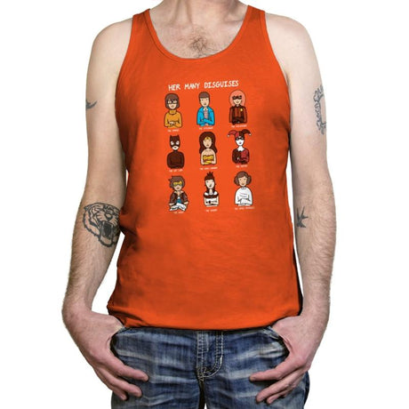 The Many Disguises of a Morgandorfer Exclusive - Tanktop Tanktop RIPT Apparel X-Small / Orange