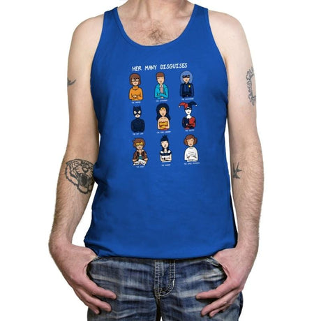 The Many Disguises of a Morgandorfer Exclusive - Tanktop Tanktop RIPT Apparel X-Small / True Royal