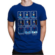 The Many Faces of Cobra Commander - Mens Premium T-Shirts RIPT Apparel Small / Royal