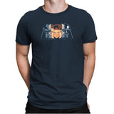 The Many Faces Of Vader Exclusive - Mens Premium T-Shirts RIPT Apparel Small / Indigo