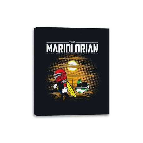 The Mariolorian - Canvas Wraps Canvas Wraps RIPT Apparel 8x10 / Black
