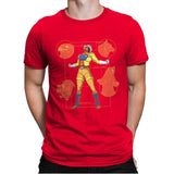 The Marshal - Mens Premium T-Shirts RIPT Apparel Small / Red