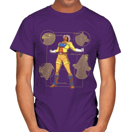 The Marshal - Mens T-Shirts RIPT Apparel Small / Purple