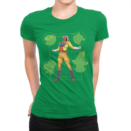 The Marshal - Womens Premium T-Shirts RIPT Apparel Small / Kelly Green