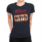 The Martial Fighters - Womens Premium T-Shirts RIPT Apparel Small / Midnight Navy