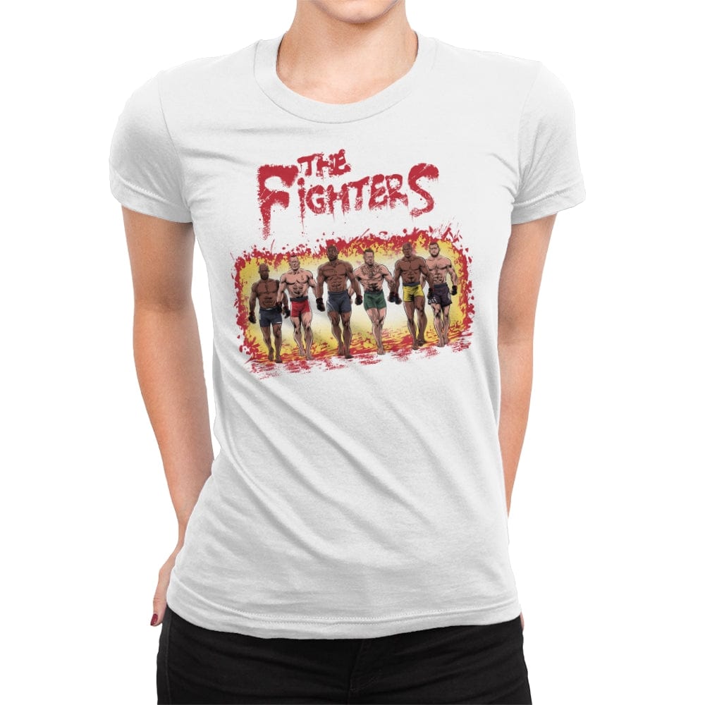 The Martial Fighters - Womens Premium T-Shirts RIPT Apparel Small / White
