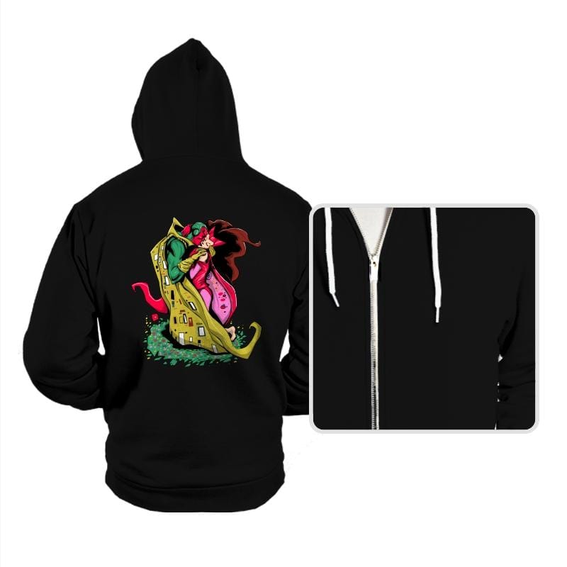The Marvelous Kiss - Hoodies Hoodies RIPT Apparel Small / Black