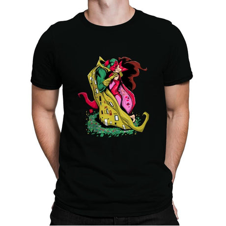 The Marvelous Kiss - Mens Premium T-Shirts RIPT Apparel Small / Black