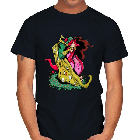 The Marvelous Kiss - Mens T-Shirts RIPT Apparel Small / Black