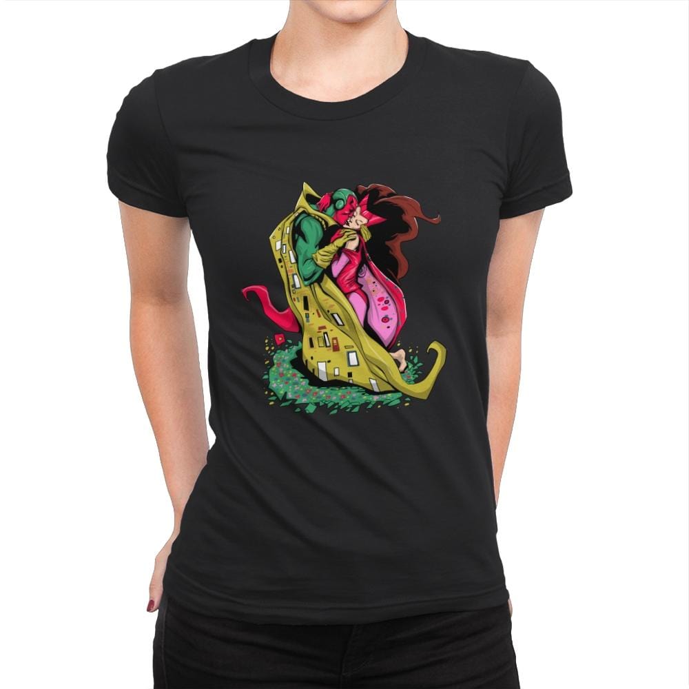 The Marvelous Kiss - Womens Premium T-Shirts RIPT Apparel Small / Black