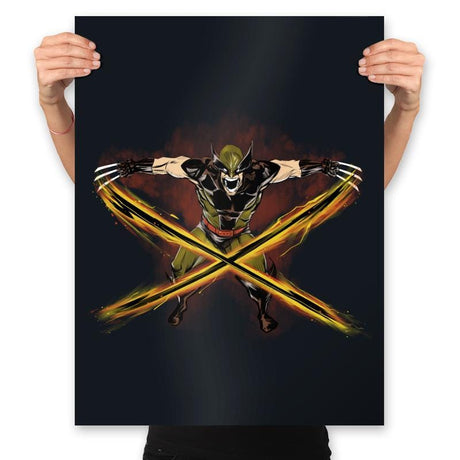 The Mask of Mutant - Prints Posters RIPT Apparel 18x24 / Black
