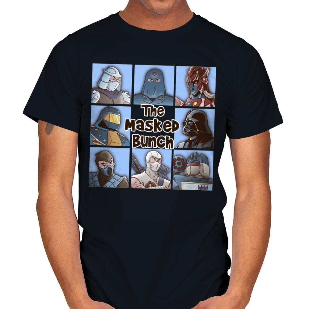 The Masked Bunch - Mens T-Shirts RIPT Apparel Small / Black