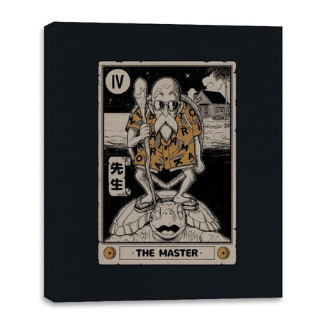 The Master - Canvas Wraps Canvas Wraps RIPT Apparel 16x20 / Black