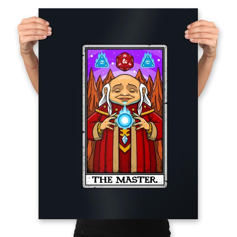 The Master - Prints Posters RIPT Apparel 18x24 / Black