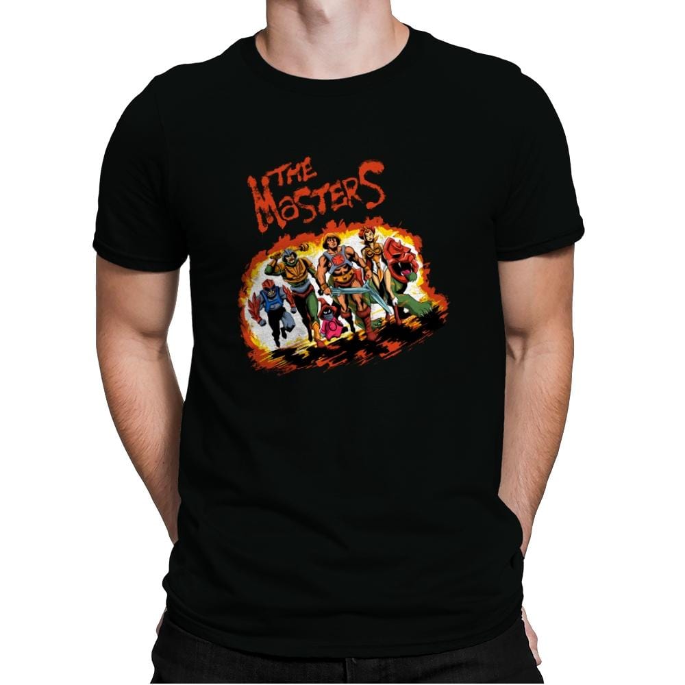 The Masterz - Mens Premium T-Shirts RIPT Apparel Small / Black