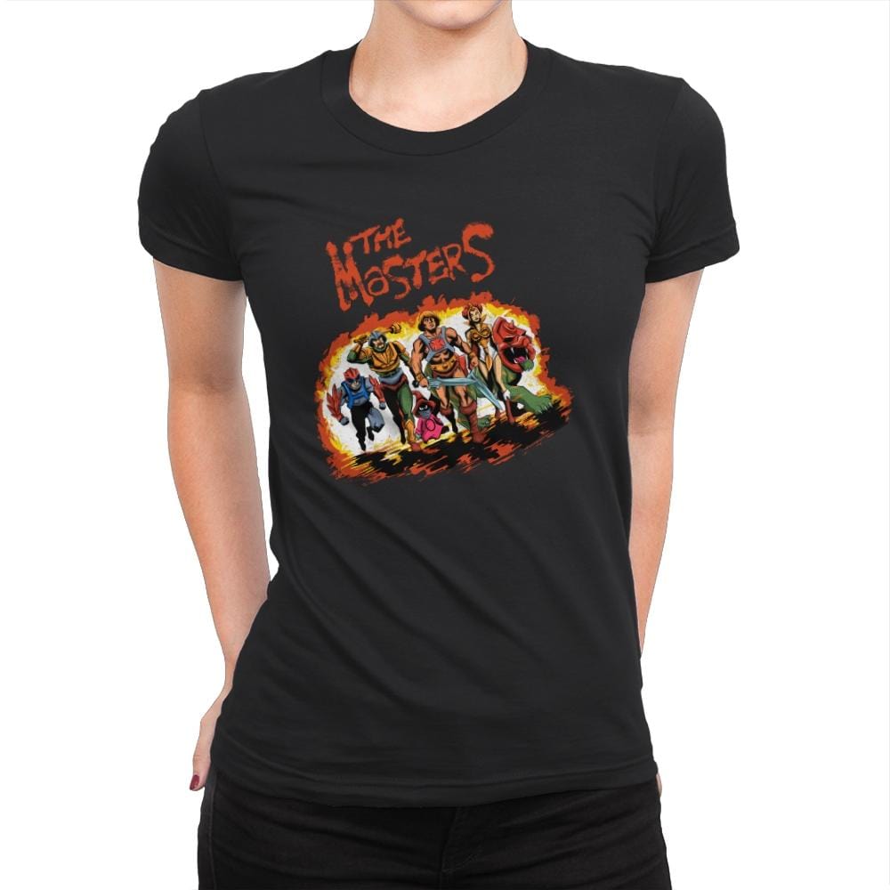 The Masterz - Womens Premium T-Shirts RIPT Apparel Small / Black