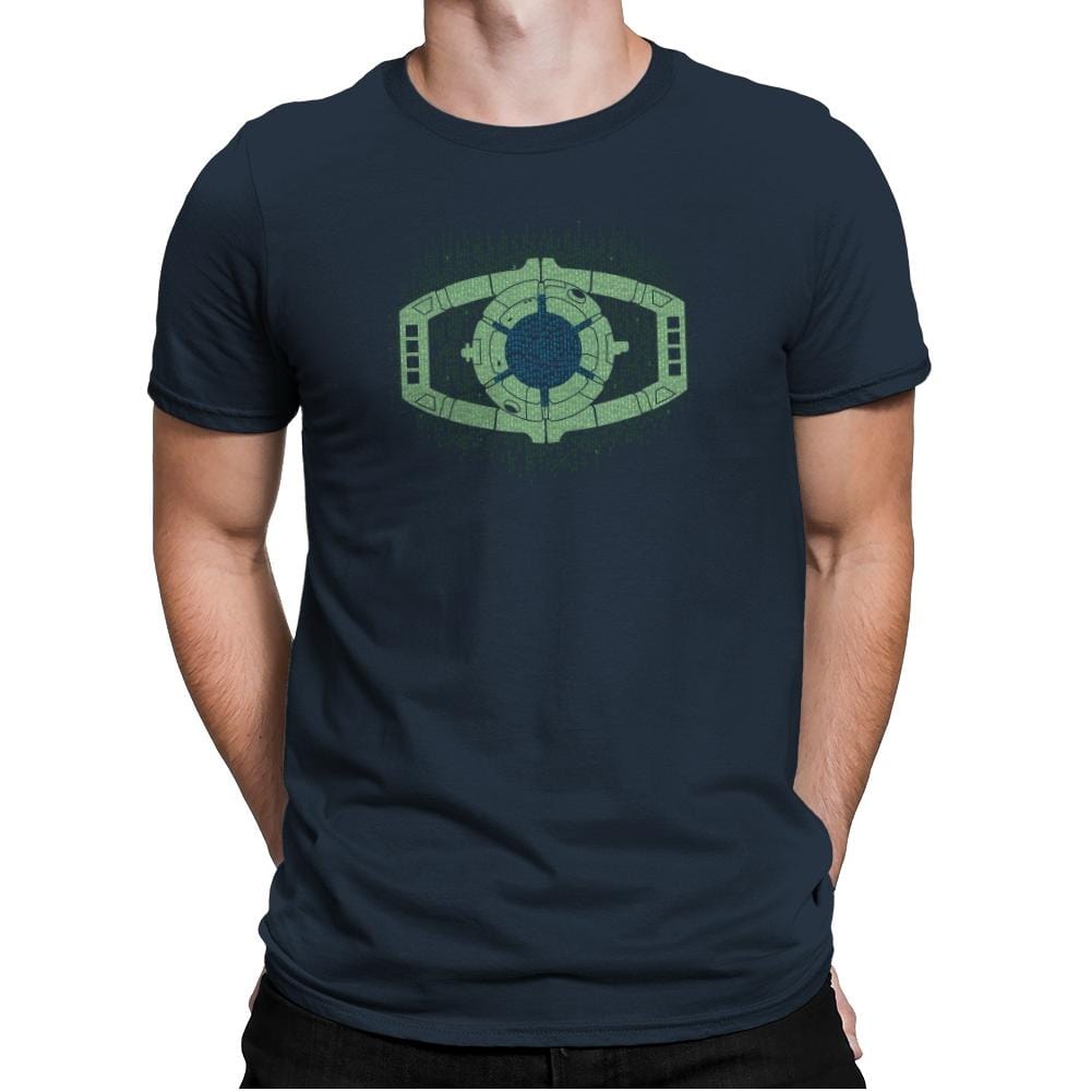 The Matrix Matrix Exclusive - Mens Premium T-Shirts RIPT Apparel Small / Indigo