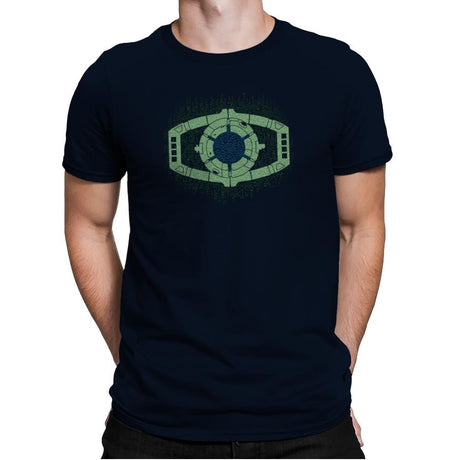The Matrix Matrix Exclusive - Mens Premium T-Shirts RIPT Apparel Small / Midnight Navy