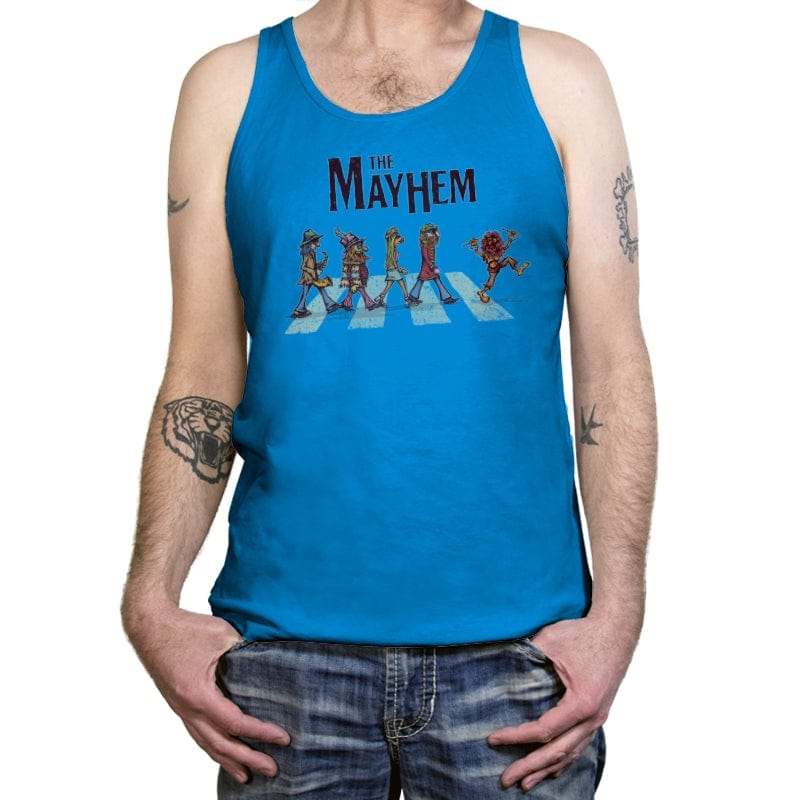 The Mayhem - Tanktop Tanktop RIPT Apparel X-Small / Teal