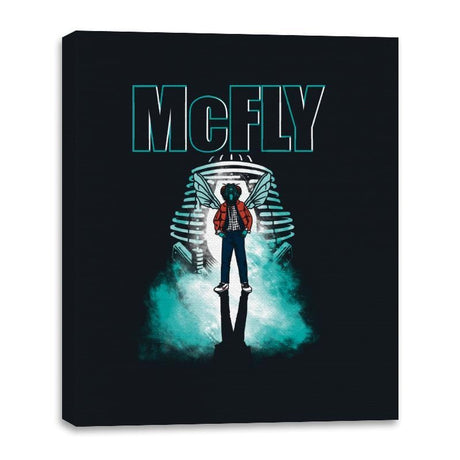 The McFly - Canvas Wraps Canvas Wraps RIPT Apparel 16x20 / Black