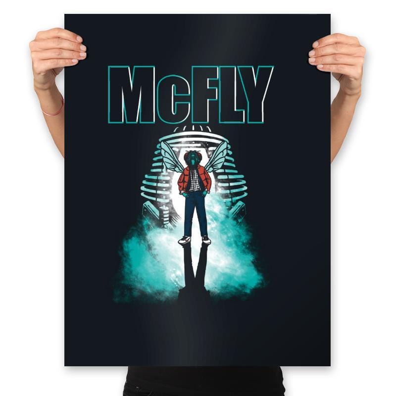 The McFly - Prints Posters RIPT Apparel 18x24 / Black