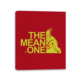 The Mean One - Canvas Wraps Canvas Wraps RIPT Apparel 11x14 / Red