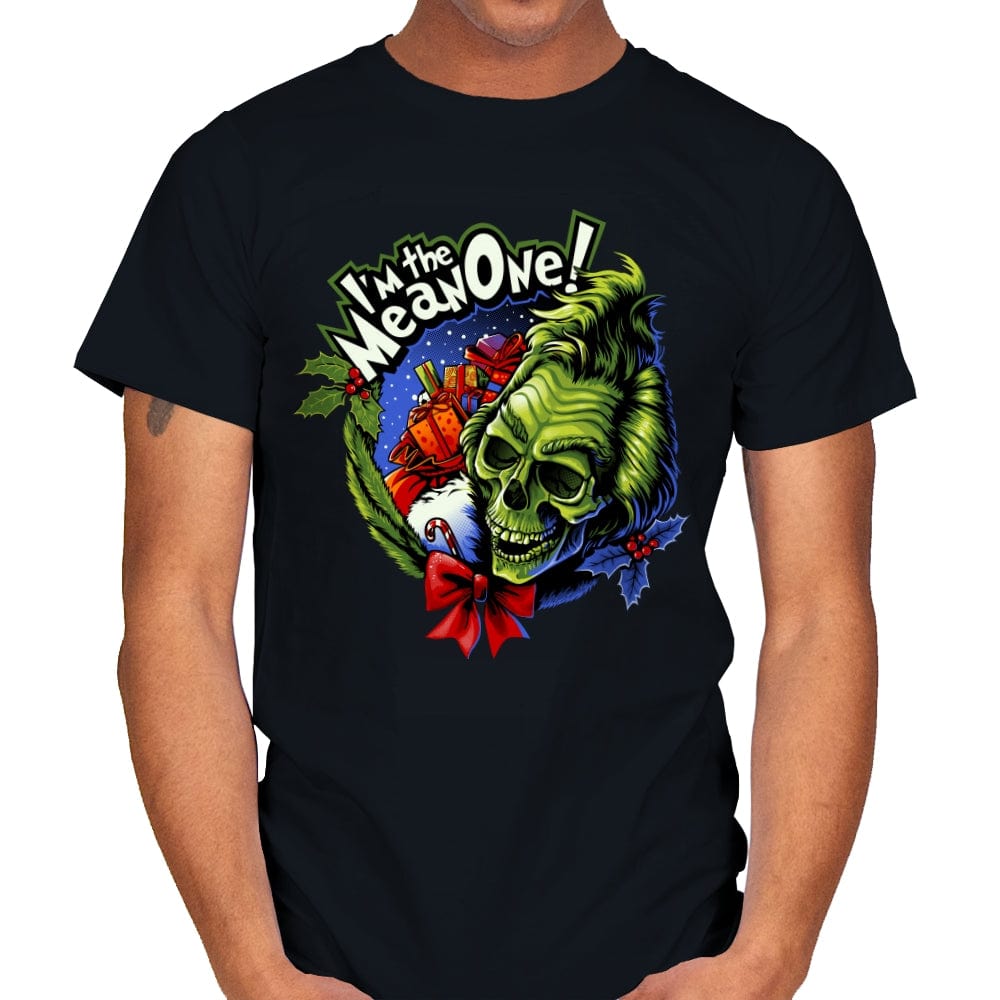 The Mean One - Mens T-Shirts RIPT Apparel Small / Black
