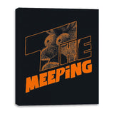 THE MEEPING - Canvas Wraps Canvas Wraps RIPT Apparel 16x20 / Black