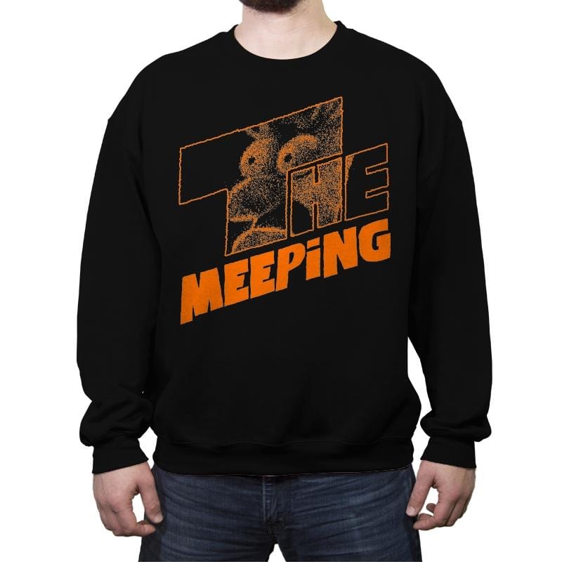 THE MEEPING - Crew Neck Sweatshirt Crew Neck Sweatshirt RIPT Apparel Small / Black