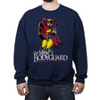 The Merc´s Bodyguard - Crew Neck Sweatshirt Crew Neck Sweatshirt RIPT Apparel Small / Navy