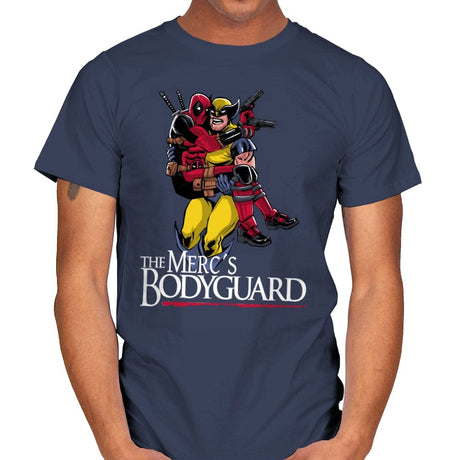 The Merc´s Bodyguard - Mens T-Shirts RIPT Apparel Small / Navy
