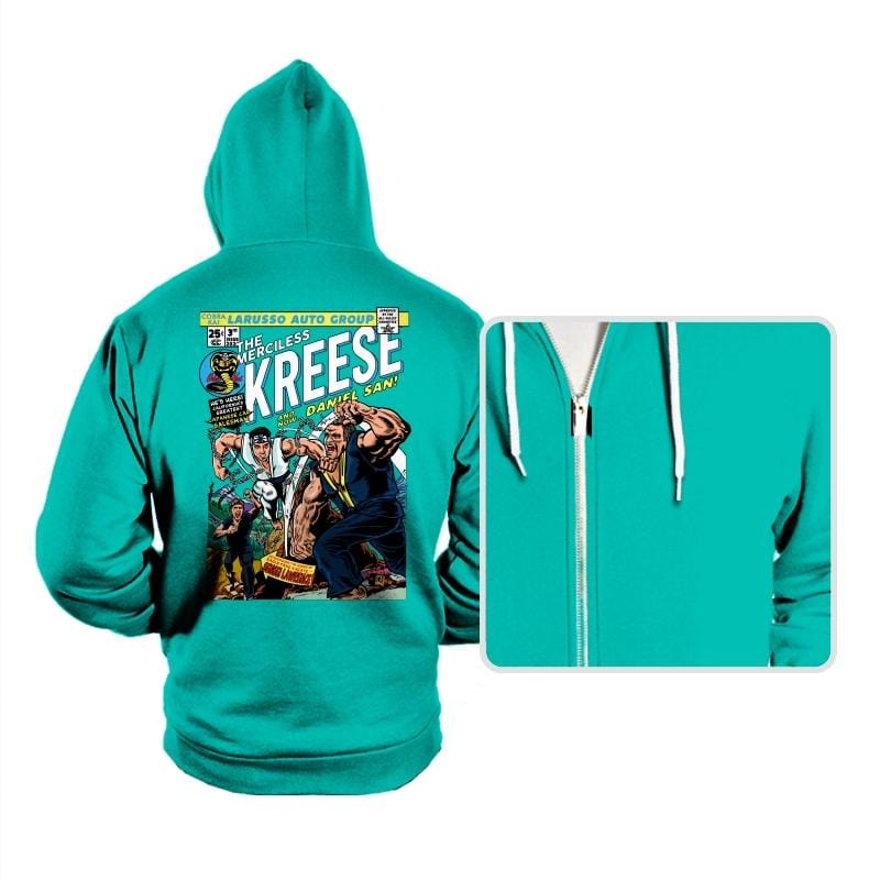 The Merciless Kreese - Hoodies Hoodies RIPT Apparel Small / Teal
