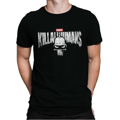 The Metal Punisher - Mens Premium T-Shirts RIPT Apparel Small / Black