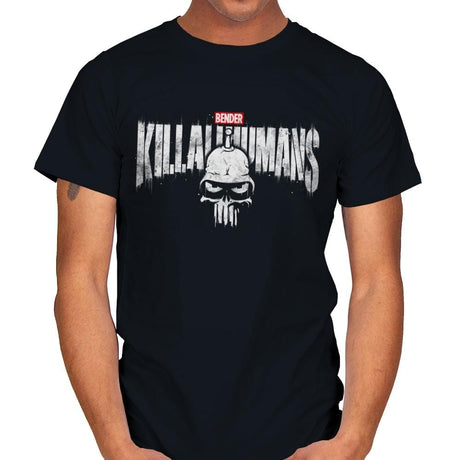 The Metal Punisher - Mens T-Shirts RIPT Apparel Small / Black