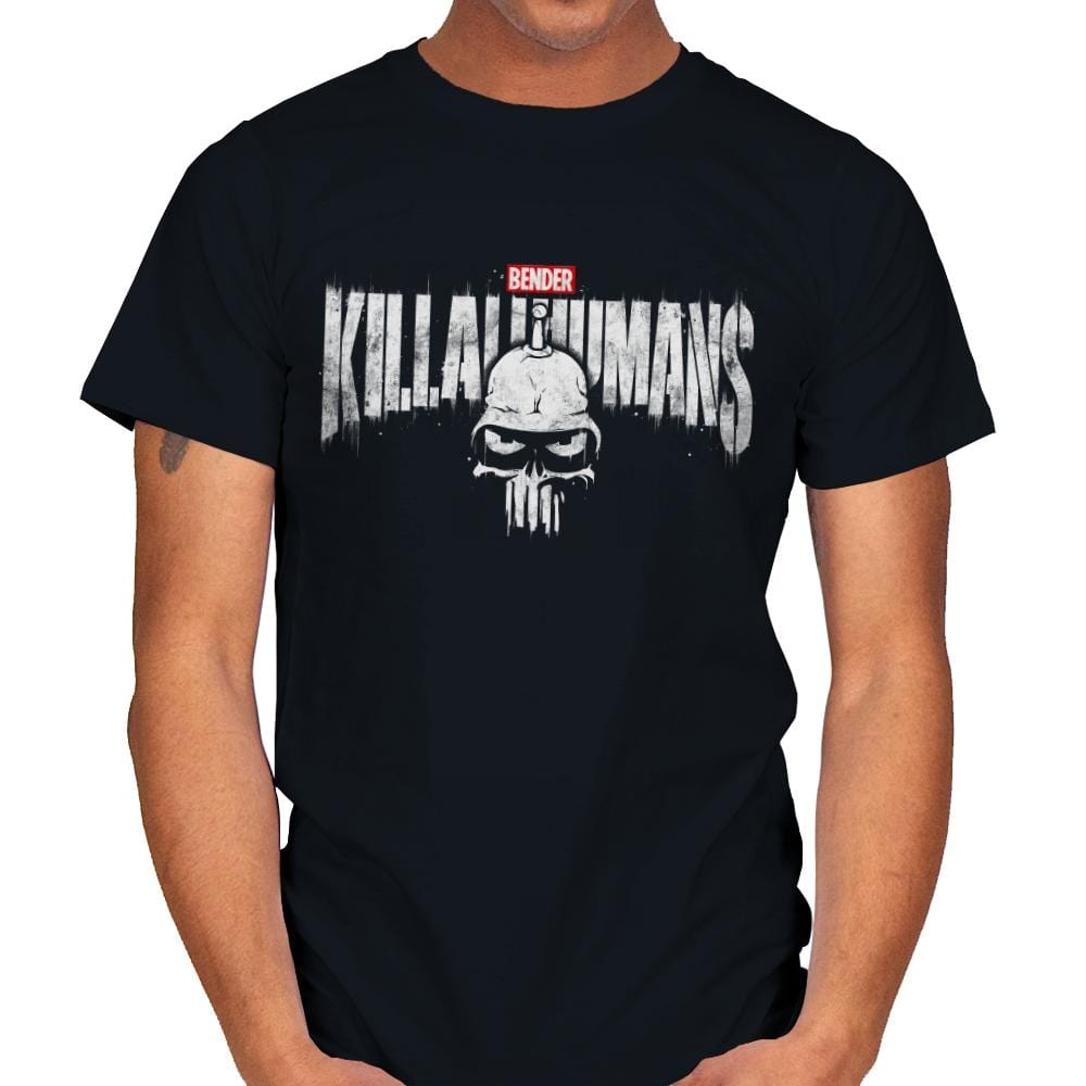 The Metal Punisher - Mens T-Shirts RIPT Apparel Small / Black