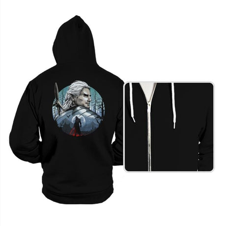 The Monster Hunter - Hoodies Hoodies RIPT Apparel Small / Black