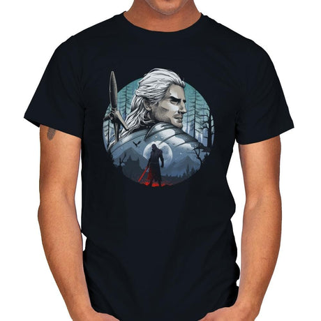 The Monster Hunter - Mens T-Shirts RIPT Apparel Small / Black