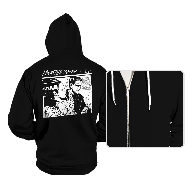 The Monster Youth - Hoodies Hoodies RIPT Apparel Small / Black