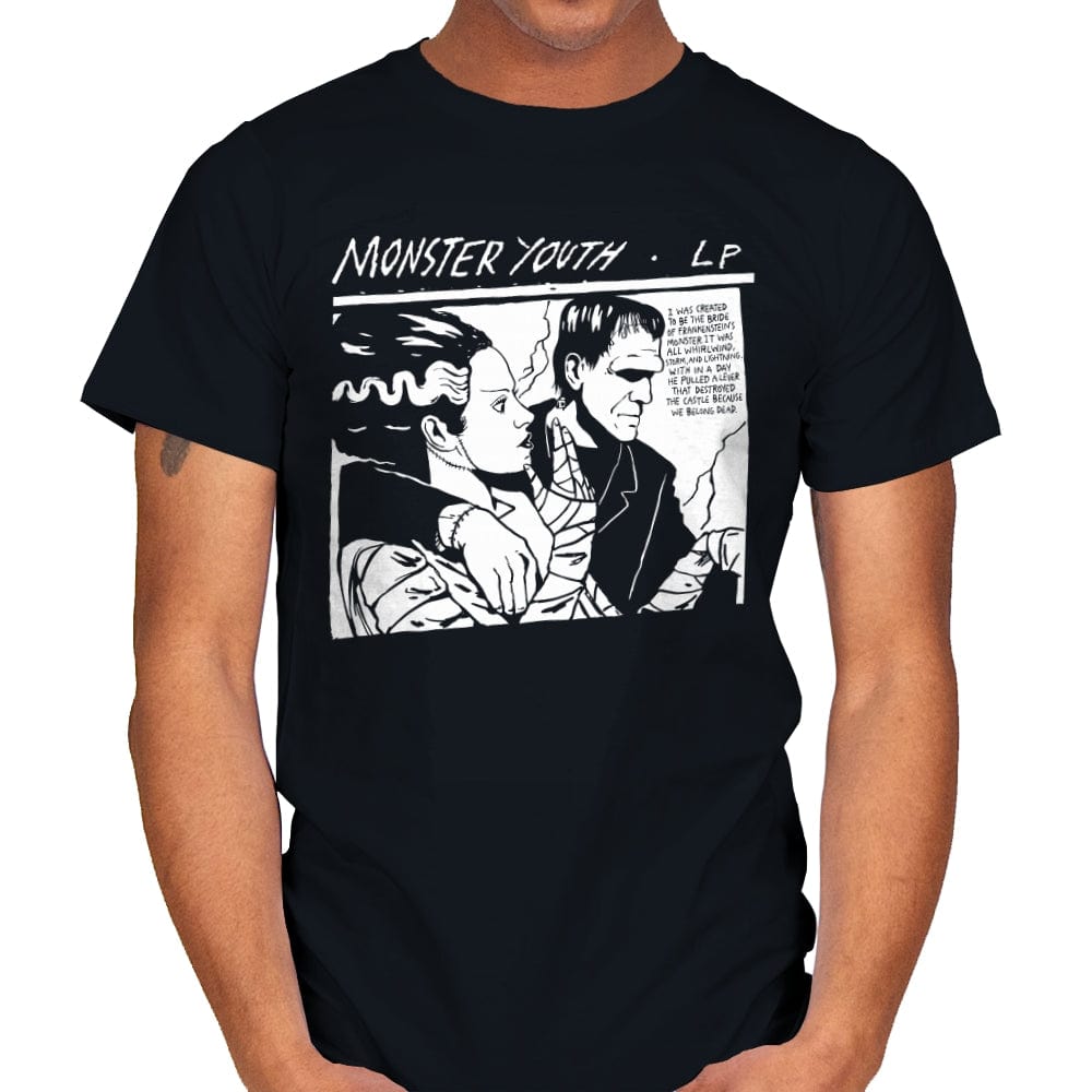 The Monster Youth - Mens T-Shirts RIPT Apparel Small / Black